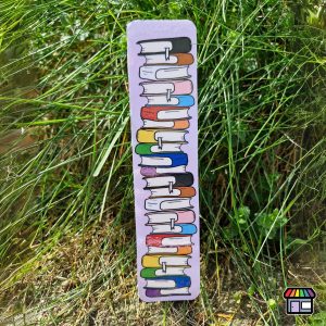 Progress Pride Flag Book Bookmark